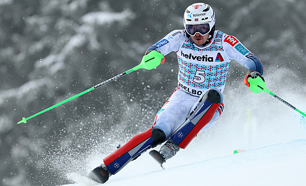 Slalom v Adelbodenu vede po prvním kole Kristoffersen