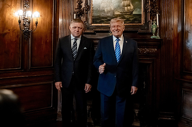 EU je v krizi, notovali si Fico a Trump. Řešili spolu i Ukrajinu či jadernou energetiku