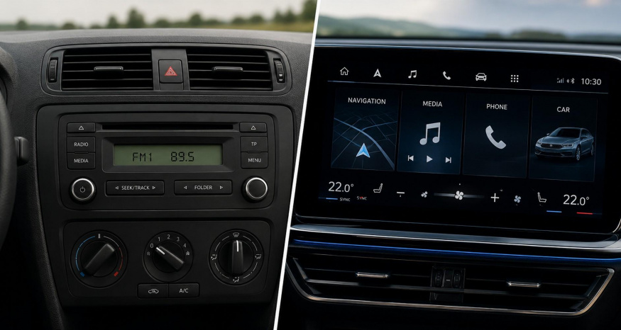 Auto není telefon. Proč se automobilky vracejí k fyzickým tlačítkům