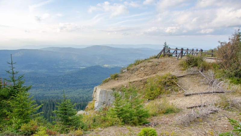 Na Babí hoře v Beskydech zemřel český turista. Nepomohl ani přílet vrtulníku