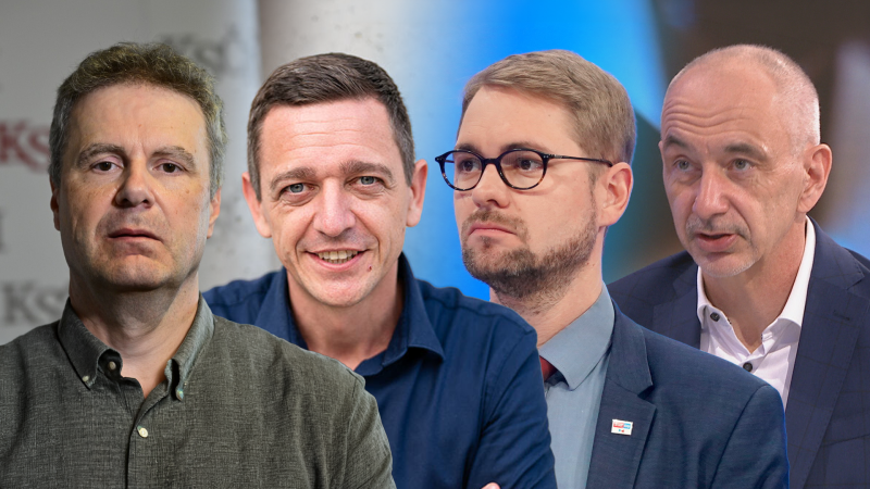 ANKETA: Diváky v superdebatě přesvědčil komunista Roun. Šéf TOP 09 propadl
