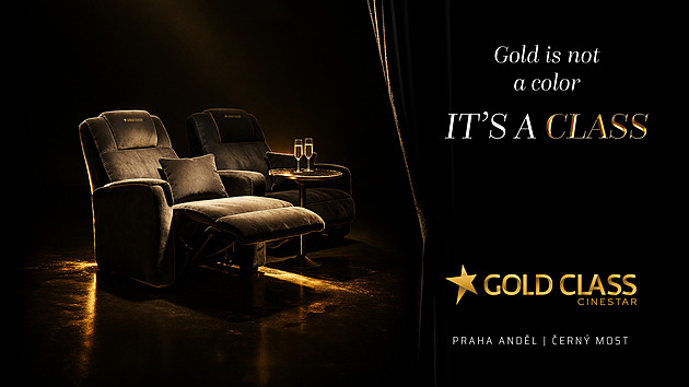 Kino s obsluhou až ke křeslu. Poznejte Gold Class a hrajte o lístky do CineStaru