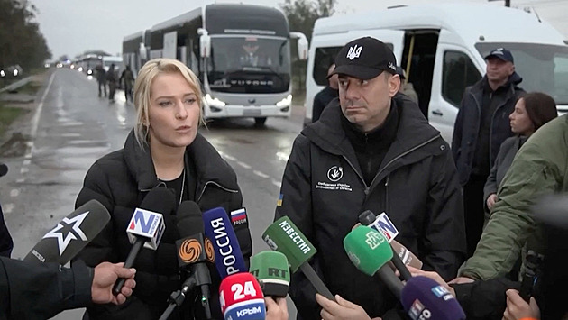 Olešky opustili evakuovaní obyvatelé. Na Ukrajinu zamířili přes Rusko a Bělorusko